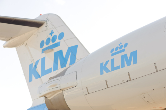 KLM flight