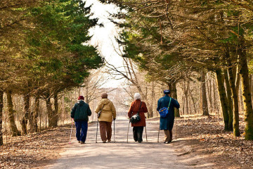 old people walking wikimedia commons
