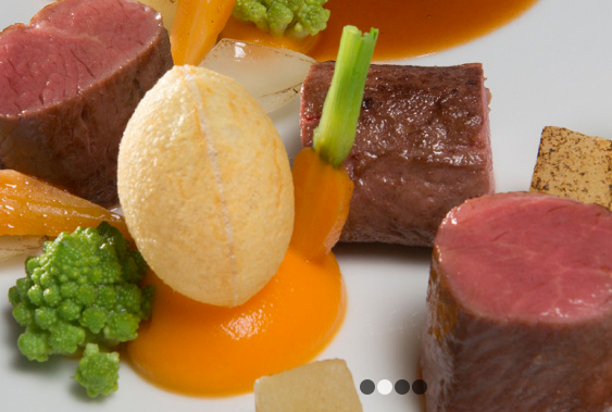 De Librije food website