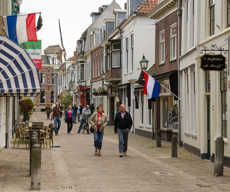 Mainstreet of Wijk bij Duurstede