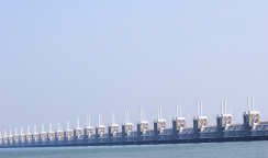 Ocean Barrier in the Netherlands