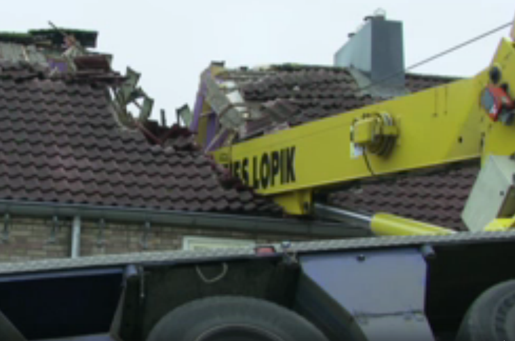crane in roof