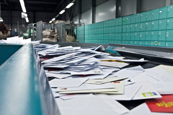 post sorting office