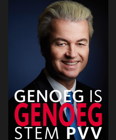 PVV election poster