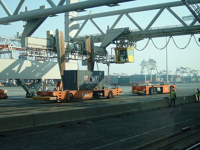 Rotterdam port