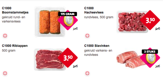 bargain meat cheap food c1000