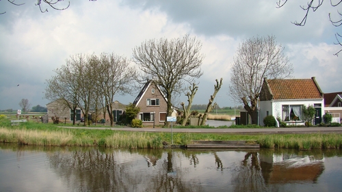 village netherlands river
