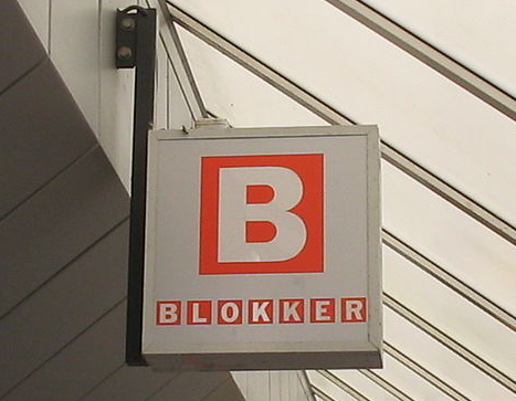 blokker sign