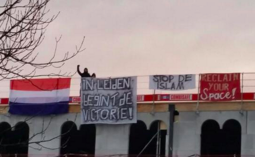 mosque leiden protest