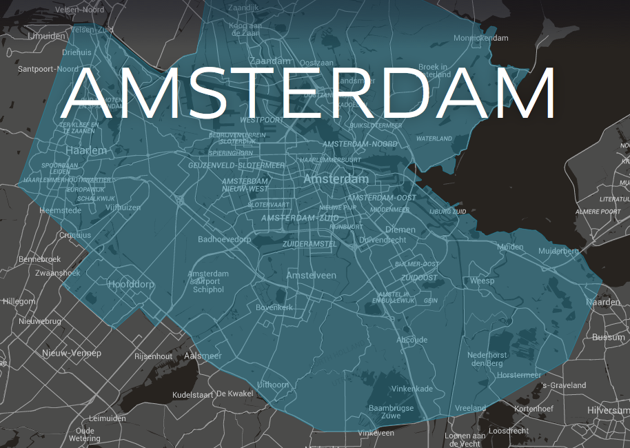 uber map amsterdam