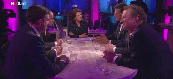 parties during the end debate.nl