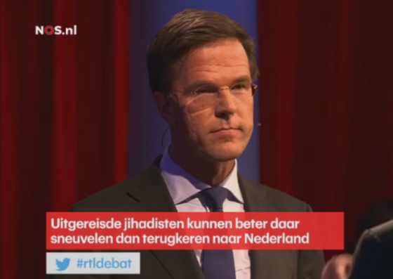 rutte debate