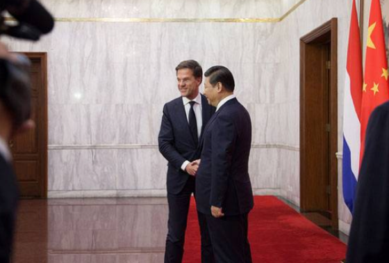 rutte in china