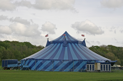 Circus tent