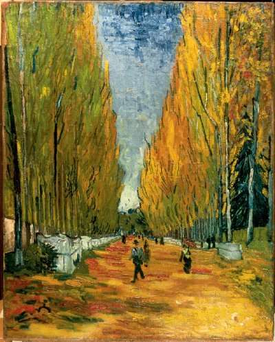vincent van gogh L'allee des alyscamps