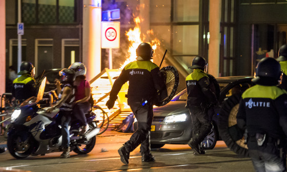 Henriquez's death triggered riots in The Hague.