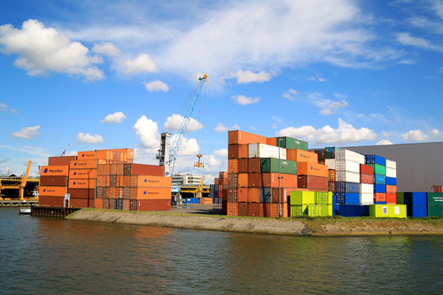 economic growth exports rotterdam port