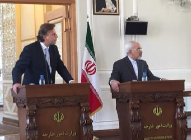 Bert Koenders on a visit to Iran in September 2015.