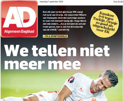 football cover oranje european cup