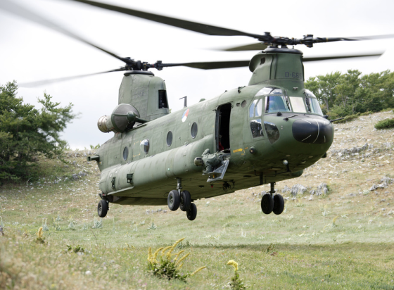 helicopter defence ministry