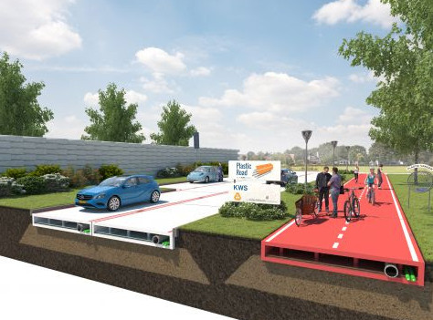 plastic roads and how they could work