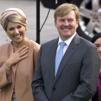 Queen Maxima and King Willem-Alexander of the Netherlands open the doors to one of their lavish palaces for the first time