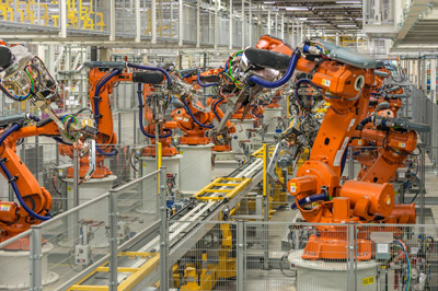 Production line at Nedcar