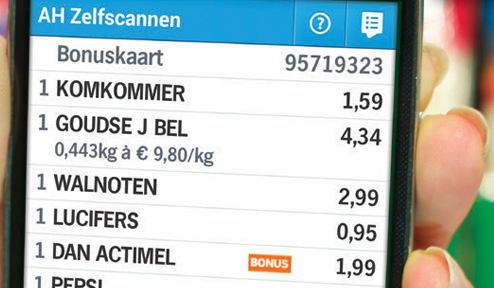 albert heijn self scan