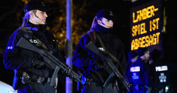 Concrete explosives threat leads to Germany Holland match cancellation