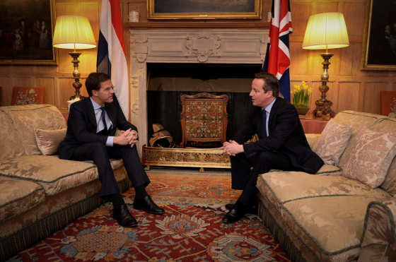 Rutte and Cameron