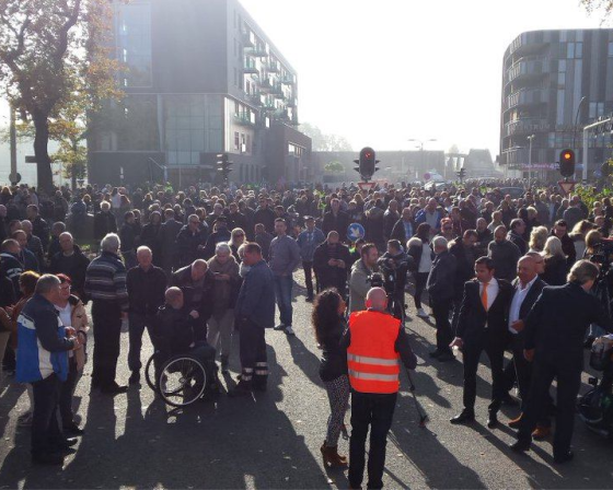 refugee demonstration enschede