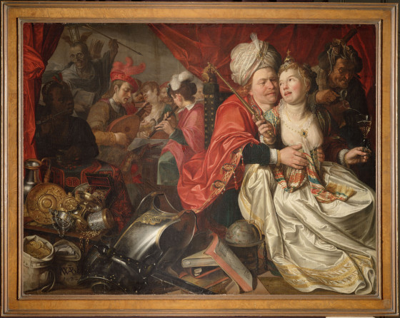 Vrouw Wereld by Jacob Waben, one of 24 artworks stolen from the Westfries Museum in Hoorn and held by a militia group in Ukraine