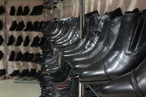 Image of men's shoe shop