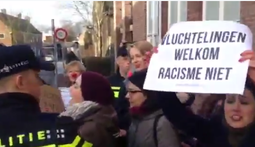Anti Wilders demo