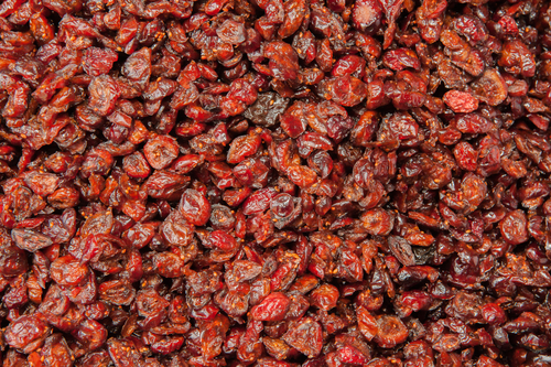 dried cranberries