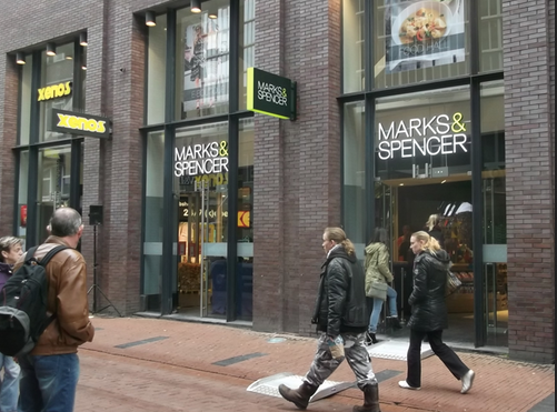 The mini Marks & Spencer in Amsterdam. Photo: DutchNews.nl