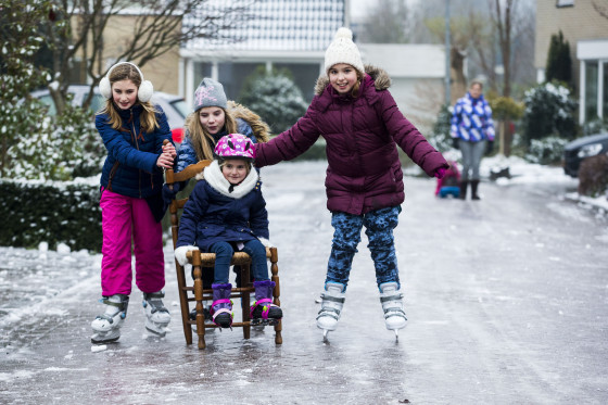 Code rood voor Noord-Nederland om ijzel