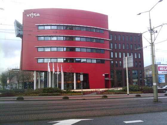 Headquarters of Dutch housing corporation Vestia in Rotterdam.