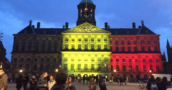 The palace on the Dam in Amsterdam. Via Gemeente Amsterdam Facebook