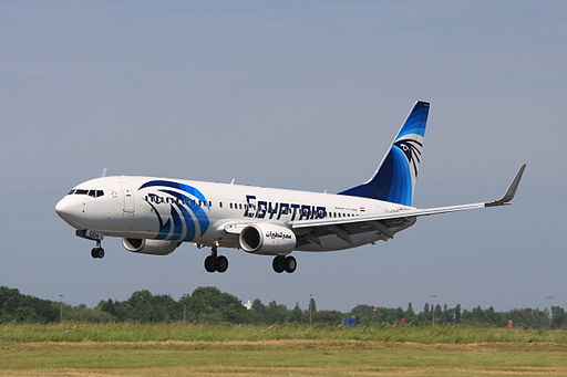 A file photograph of an EgyptAir plane. Photo: Wo st 01 / Wikimedia 