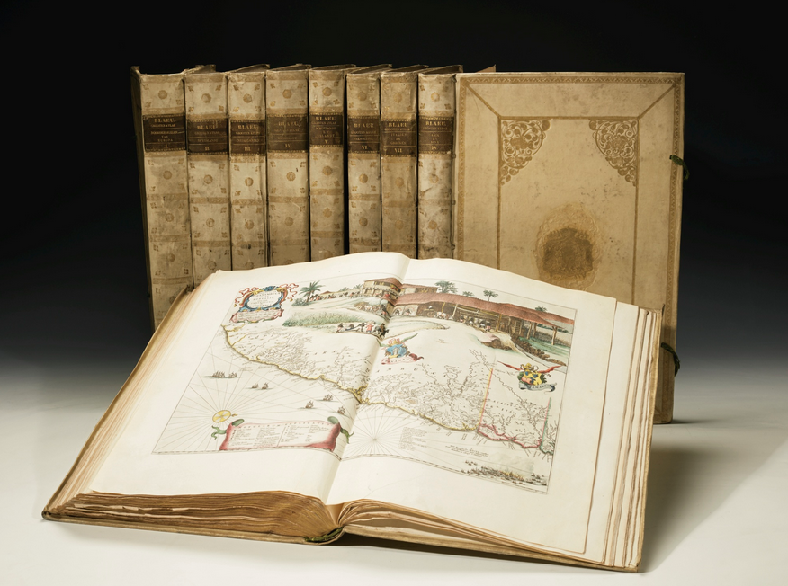 The nine-volume atlas is said to be 'spectacular'. Photo: Sotheby's