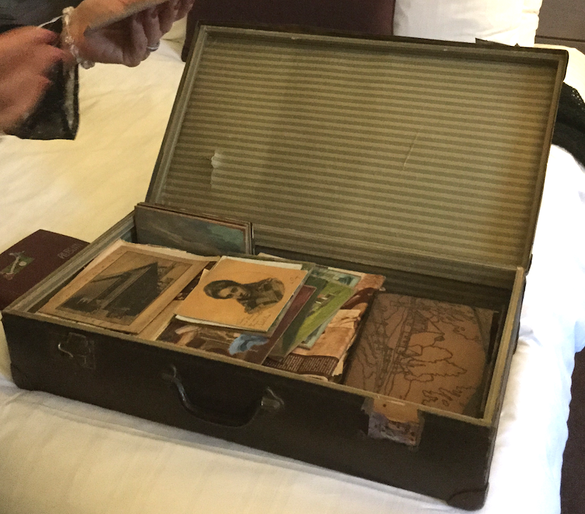 The suitcase and contents: Photo: Vivien Meier Emmy Porges suitcase found in Amsterdam