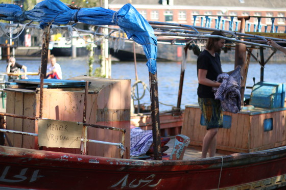 The Meneer Vrijdag boat. Photo: Graham Dockery