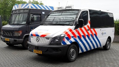The new riot police buses. Photo: Politie.nl