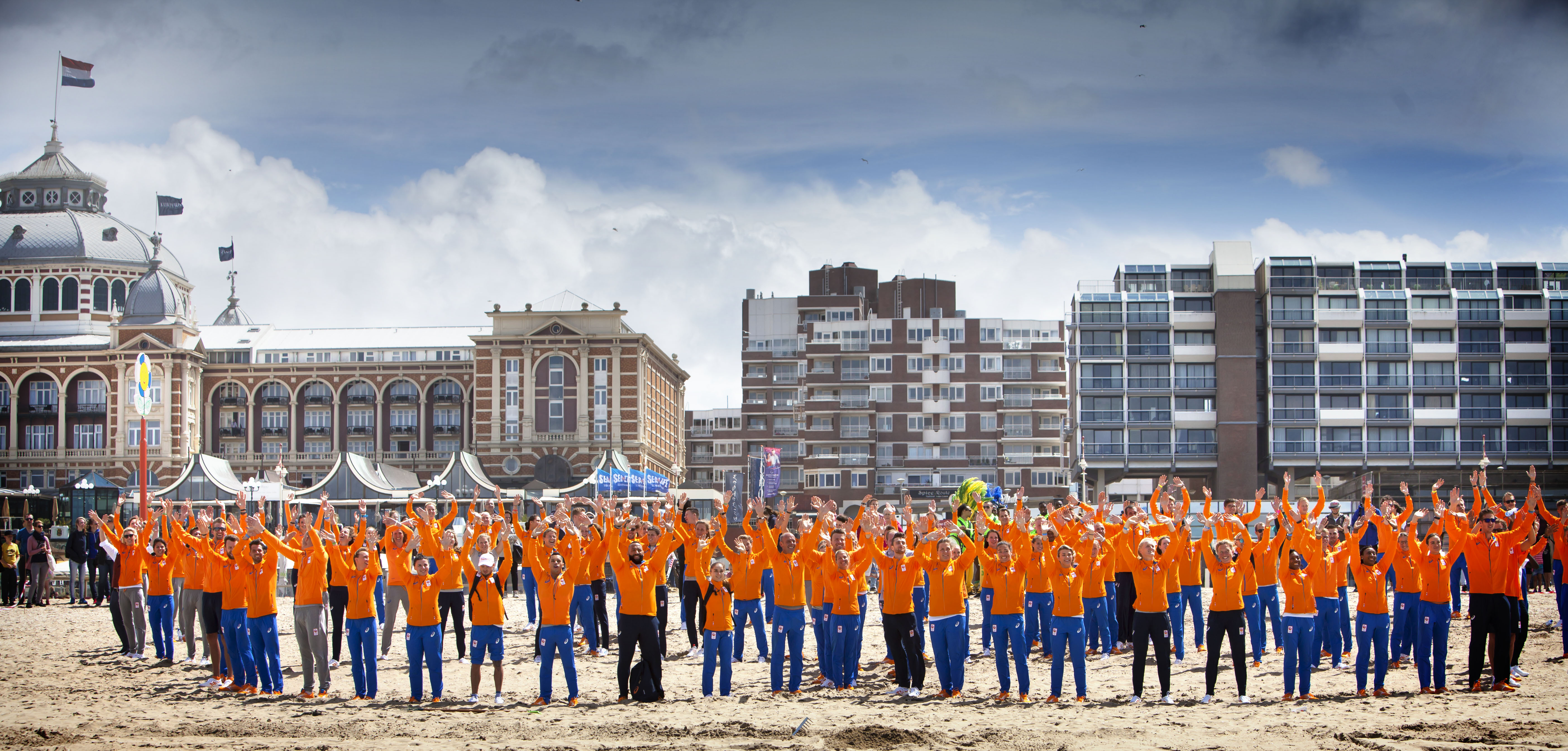 The Dutch Olympics squad. Photo Maarten Hartman