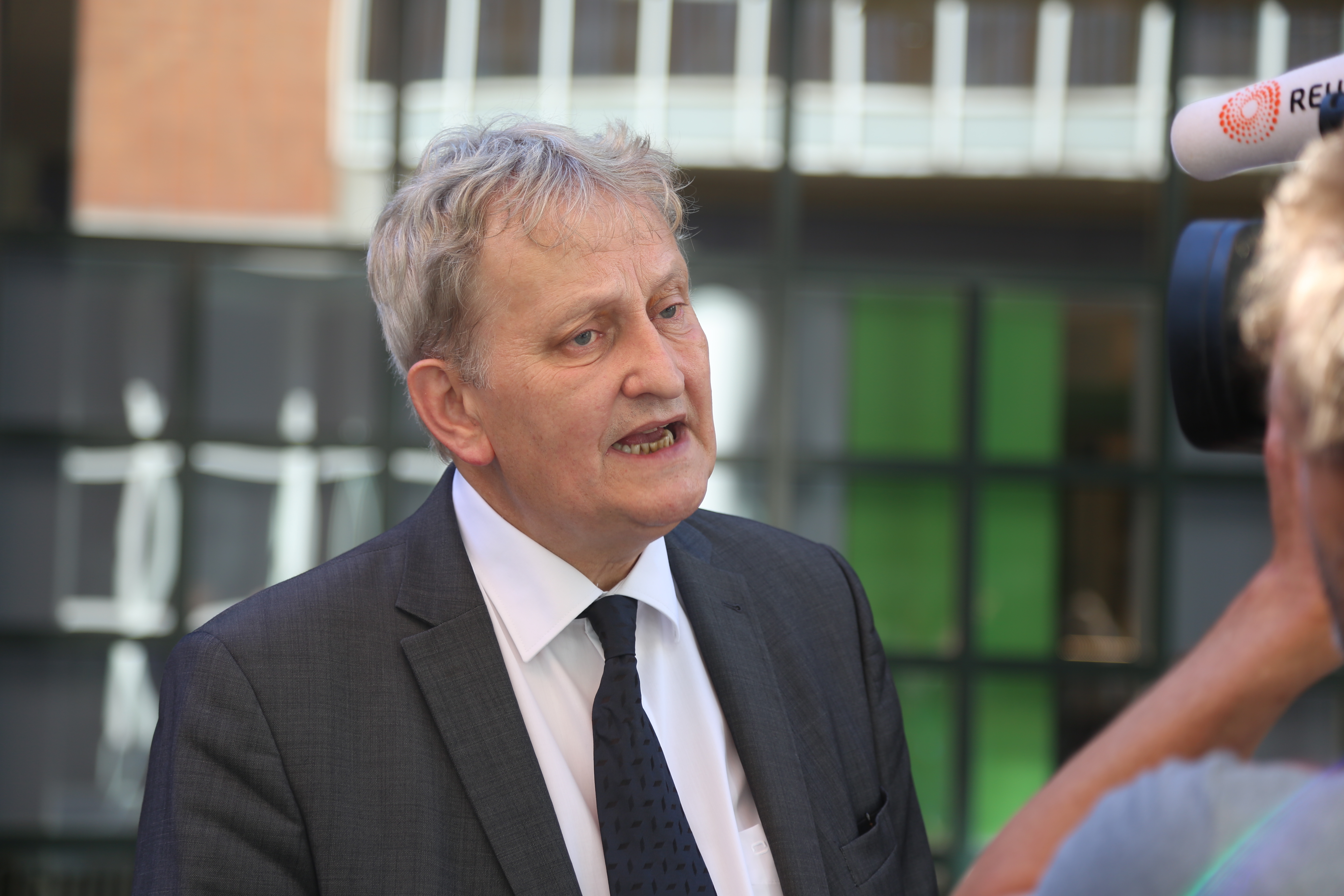 Amsterdam mayor Eberhard van der Laan explains the city's post Brexit position. Photo: Jonathan Marks