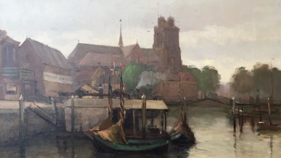 Gezicht op Dordrecht by Wim Jansen (c. 1950), as featured in Beyonce's Lemonade video