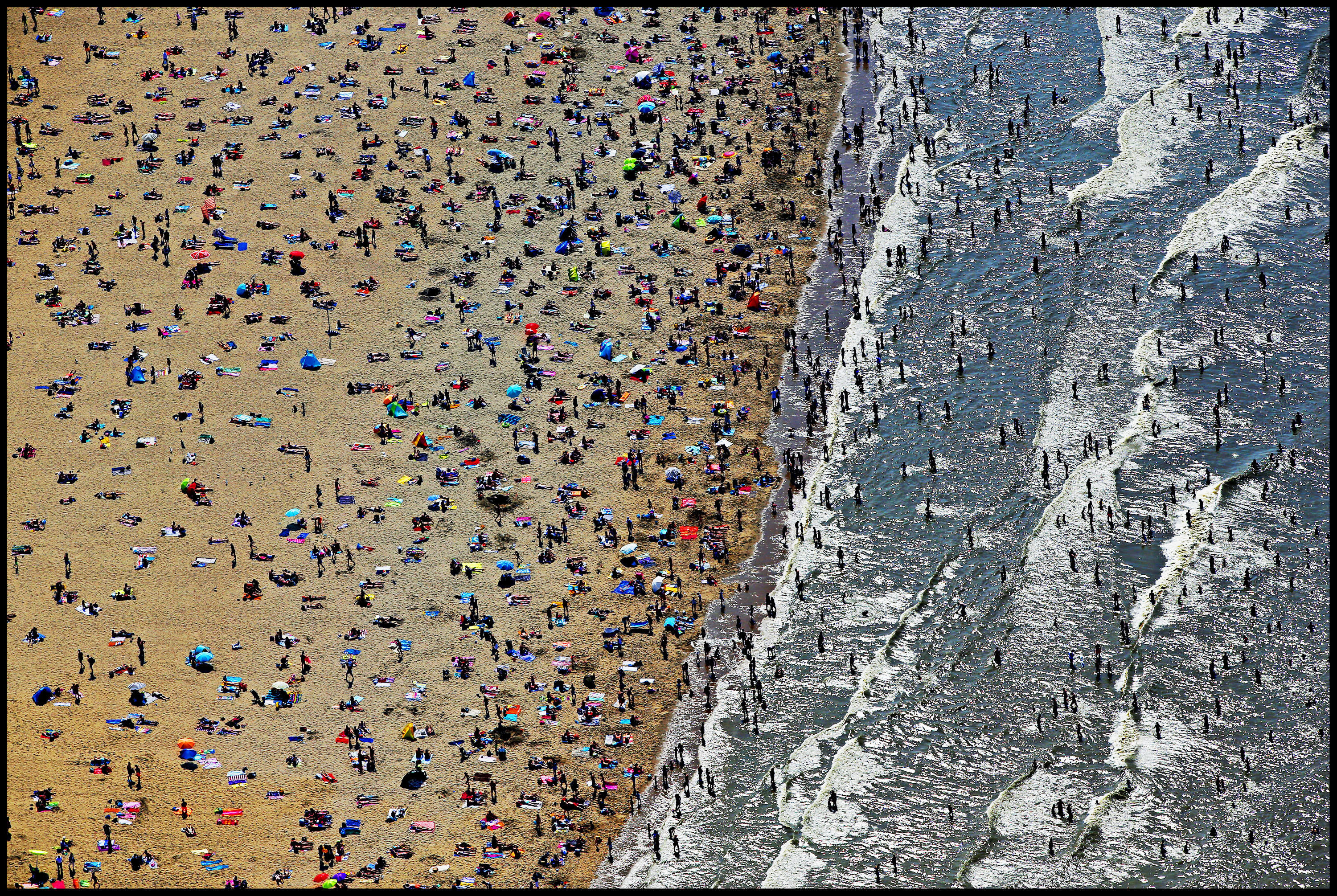 Summer in Scheveningen. Photo: Pim Ras/ Hollandse Hoogte