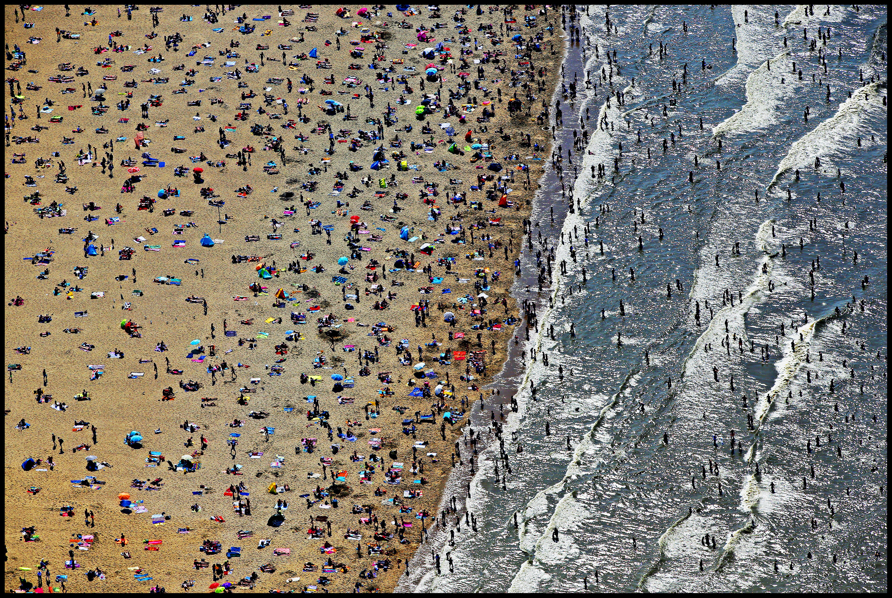 Summer in Scheveningen. Photo: Pim Ras/ Hollandse Hoogte 