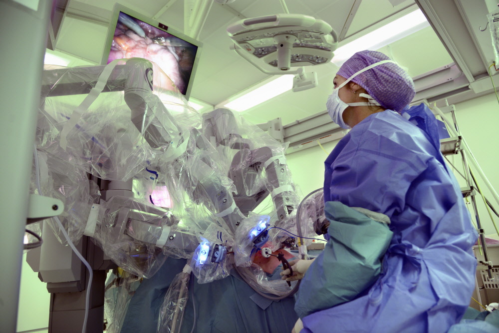 Surgery using robots. Photo: Flip Franssen/Hollandse Hoogte